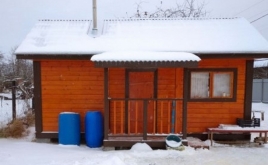 Каркасная баня 3х6